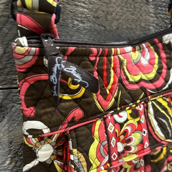 Vera Bradley Puccini Pattern Hipster Crossbody Mailbag Fall 2008 Designer NWOT - Picture 5 of 12